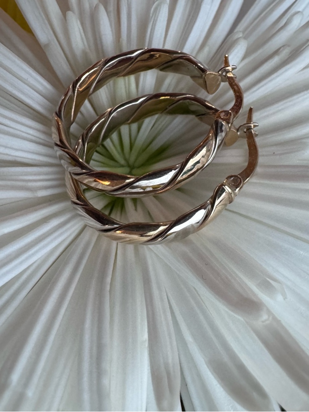 10K Luxury Large Gold Jewelry Hoop Earrings